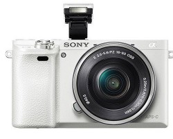 Máy ảnh Sony Alpha ILCE-6000L Body + Lens SELP1650 (Màu Trắng)